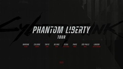 Phantom Liberty Tour Dates